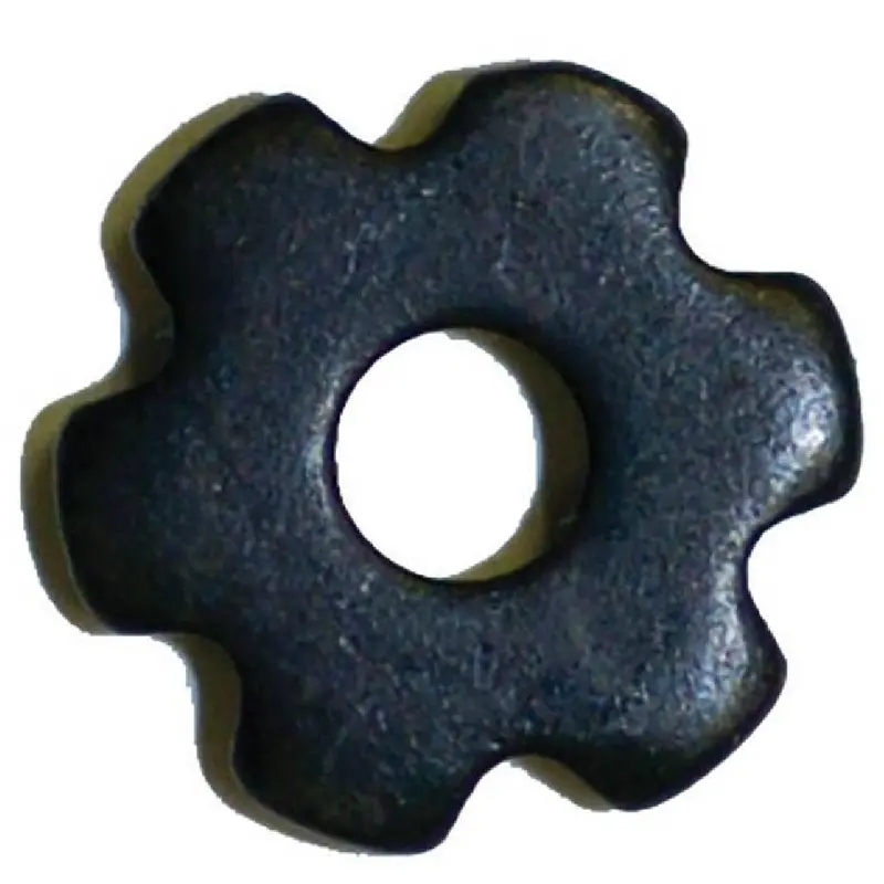 BLACK SATIN 6 POINT ROWEL
