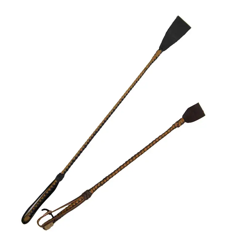 Cowboy Collection Braided Leather Crop