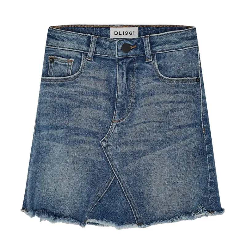 DL1961 Classic Cut Denim Jenny Skirt