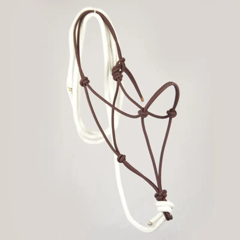 Steele Rope Halter with 12' Lead