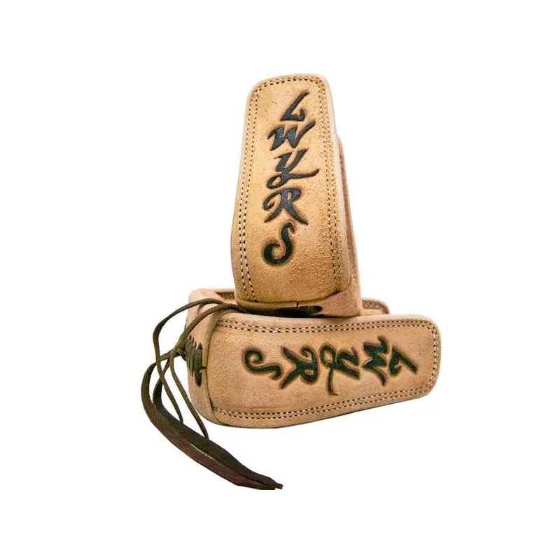 Trophy Leather Covered Stirrups #6