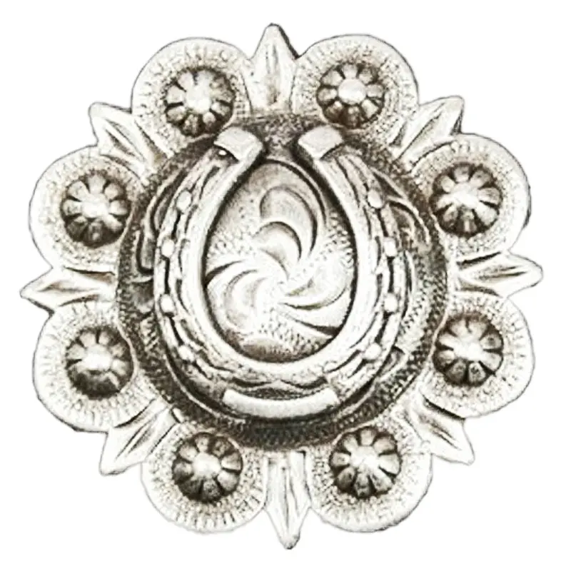 Antique Horseshoe Berry Concho