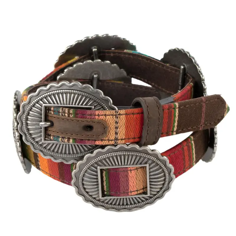 Ariat Youth Serape Oval Concho Belt