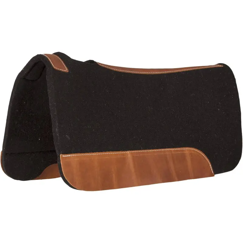 Mustang Black Felt Contoured Pad