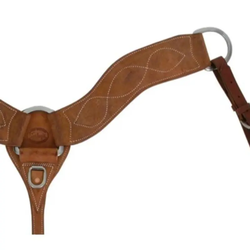 Teskey's 3-1/2" Roughout Breastcollar w/Stitching