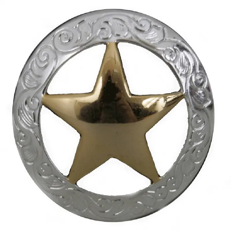 Texas Gold/Silver Star Concho