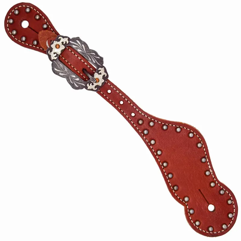 Weaver Ladies Harness Contour Spur Straps w/Dots