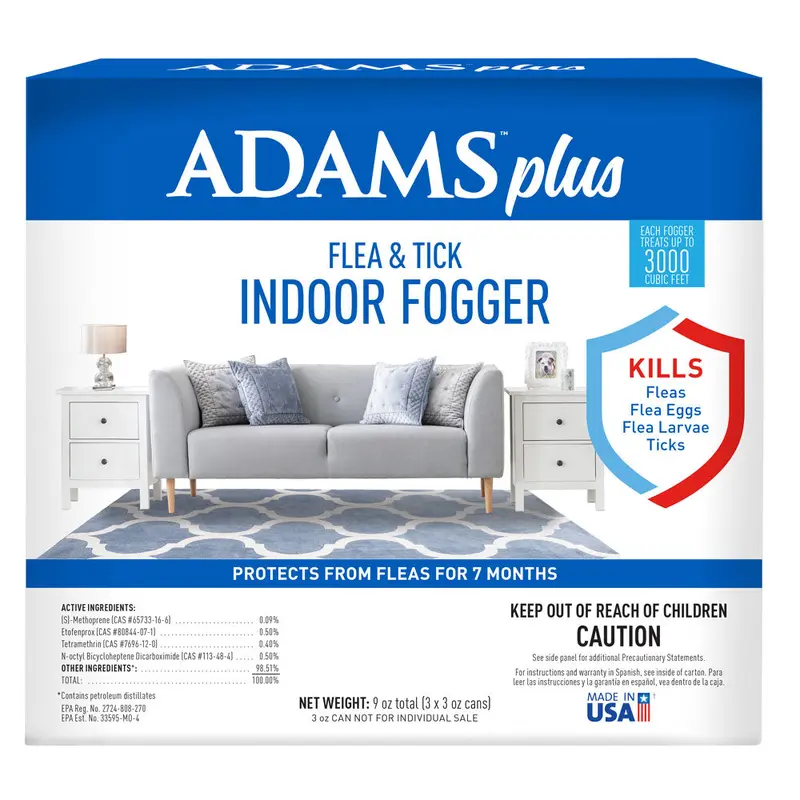Adams Plus Flea & Tick Indoor Fogger