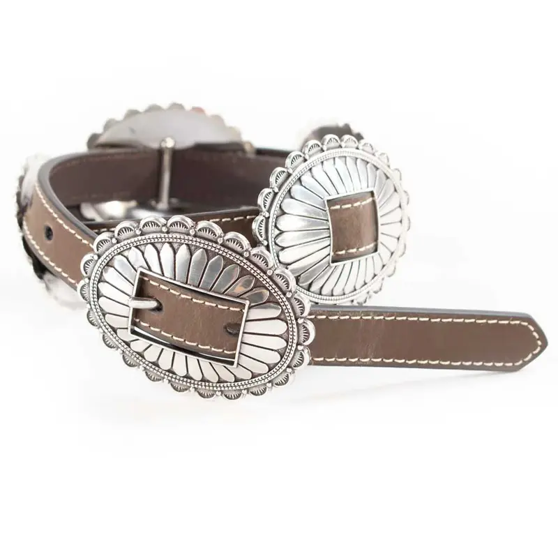 Nocona Large Oval Concho Buckle Belt