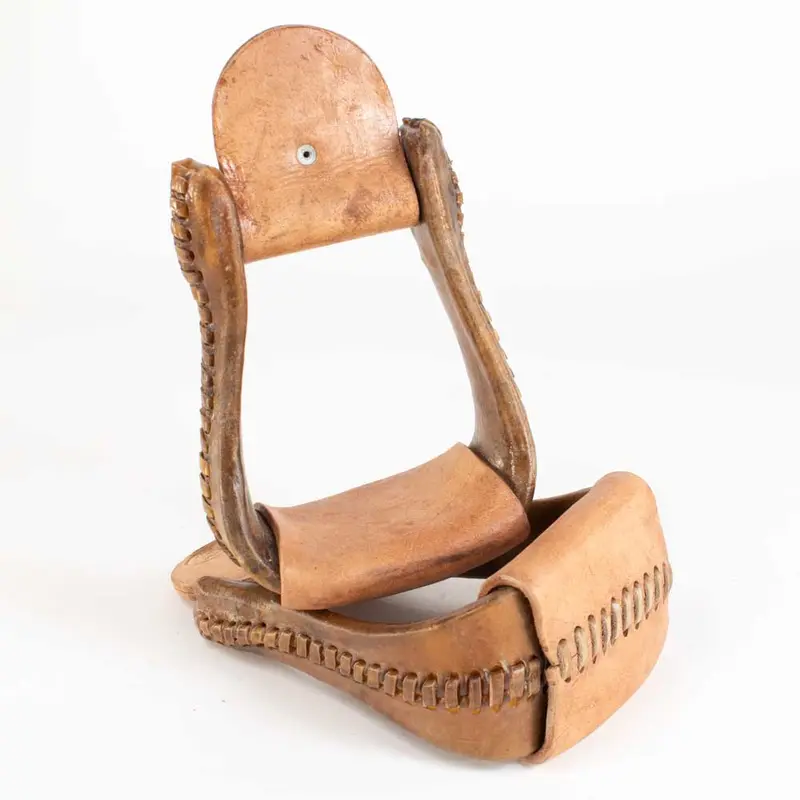 Teskey's Youth Rawhide Stirrups