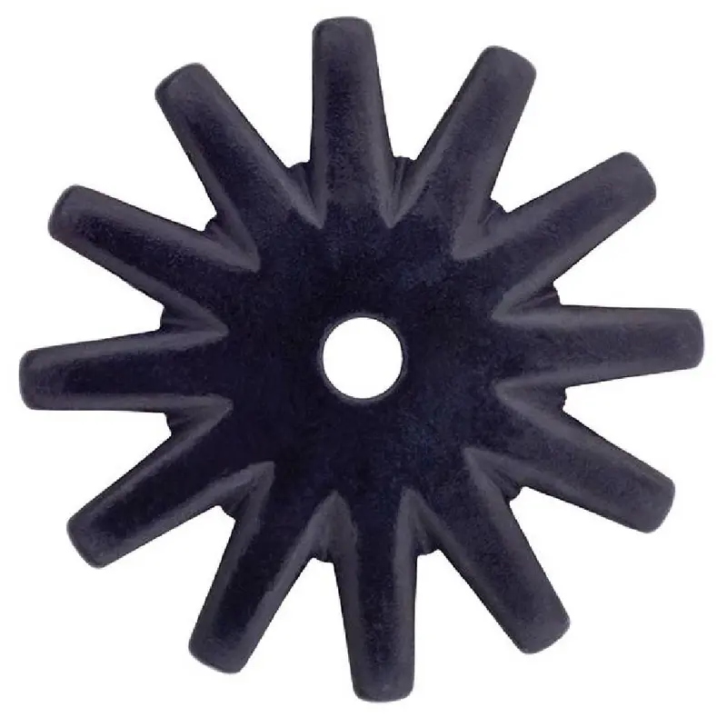 Black Satin 12 Point Rowel