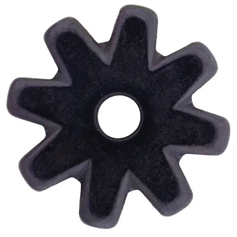Black Satin 8 Point Rowel