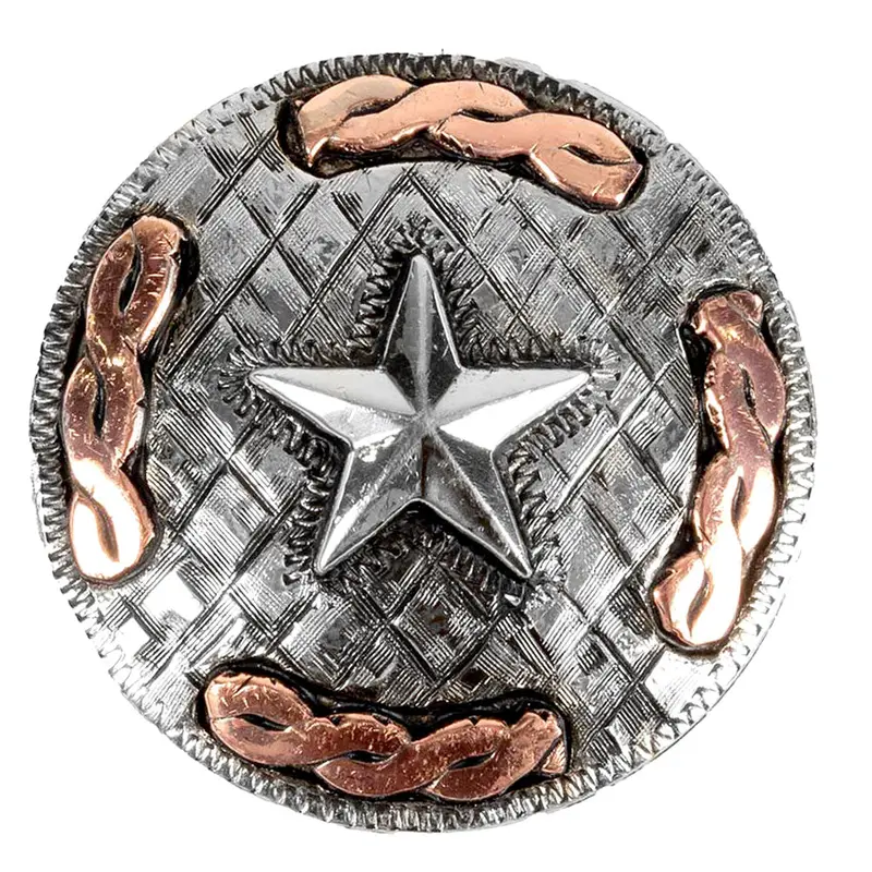 Antique & Copper Star Concho