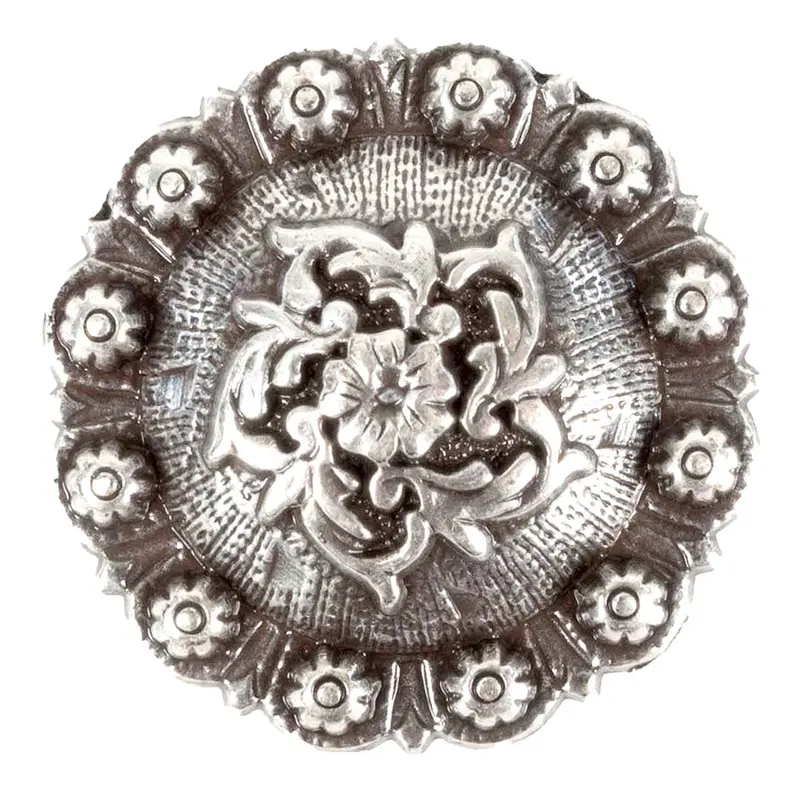 Antique Floral Coloma Concho