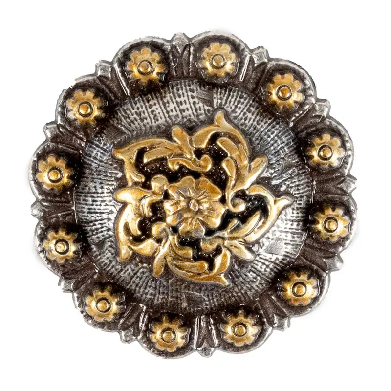 Antique Silver/Gold Coloma Concho