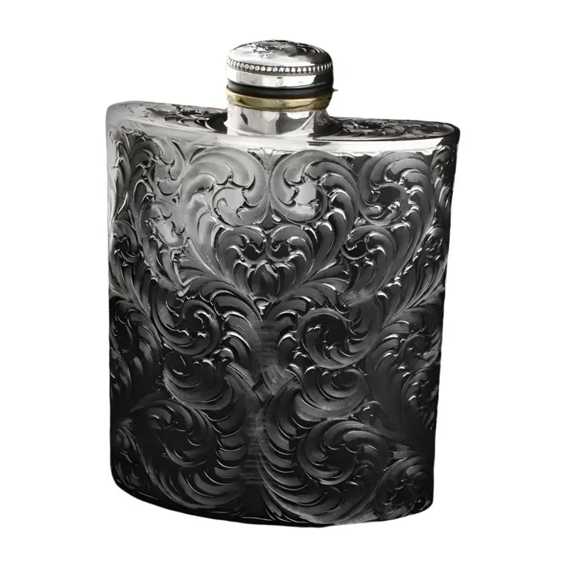 Comstock Heritage Engraved Flask