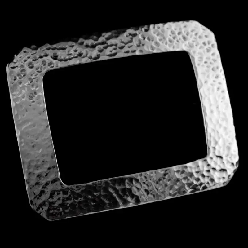 Comstock Heritage Garrison Hammered Sterling Silver Buckle