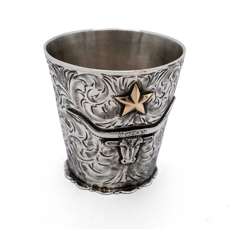 Comstock Heritage Longhorn Shot Glass