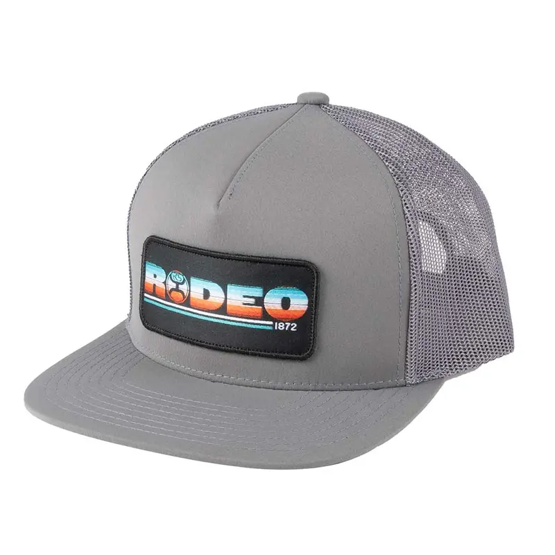 Hooey "Rodeo" Grey Trucker Cap
