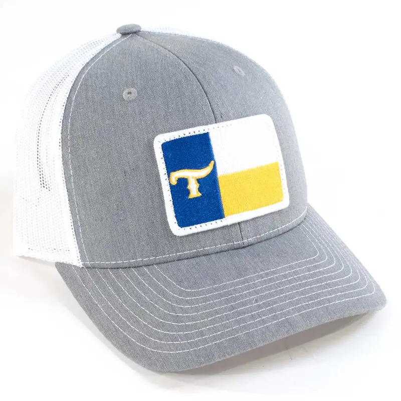 Teskey's Texas T Flag Cap Royal/Yellow