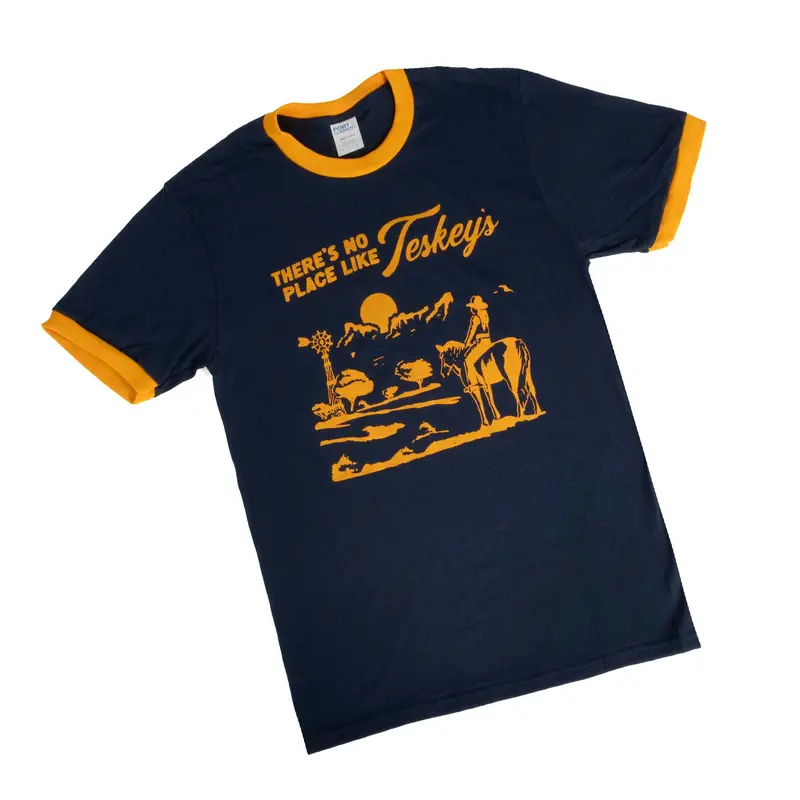 There's No Place Like Teskey's Navy Tee