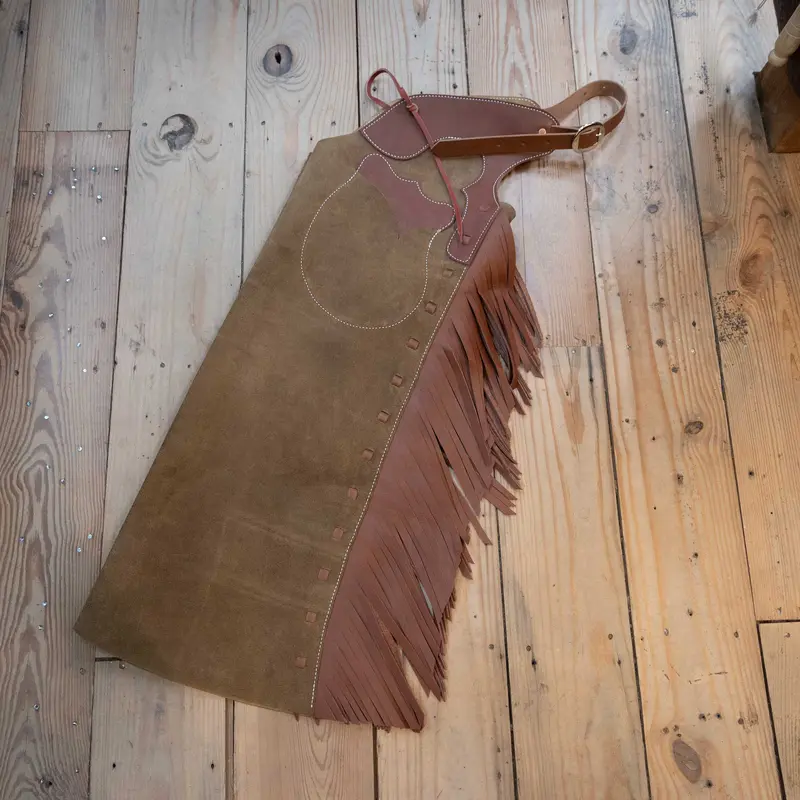 WLC Army Green Roughout Stepthrough Chaps