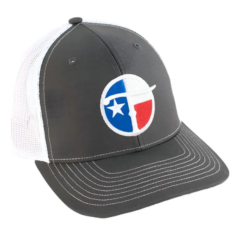 Teskey's Texas Flag 3D Circle T Logo Cap