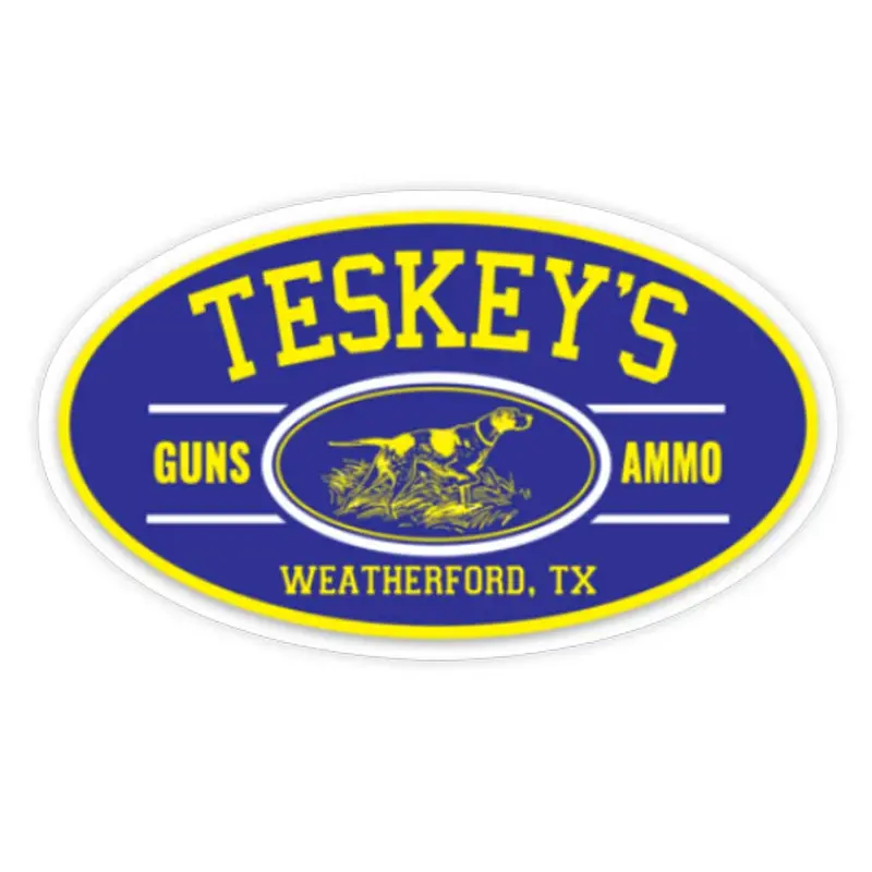 Teskey's G&A Pointer Oval Vinyl Sticker