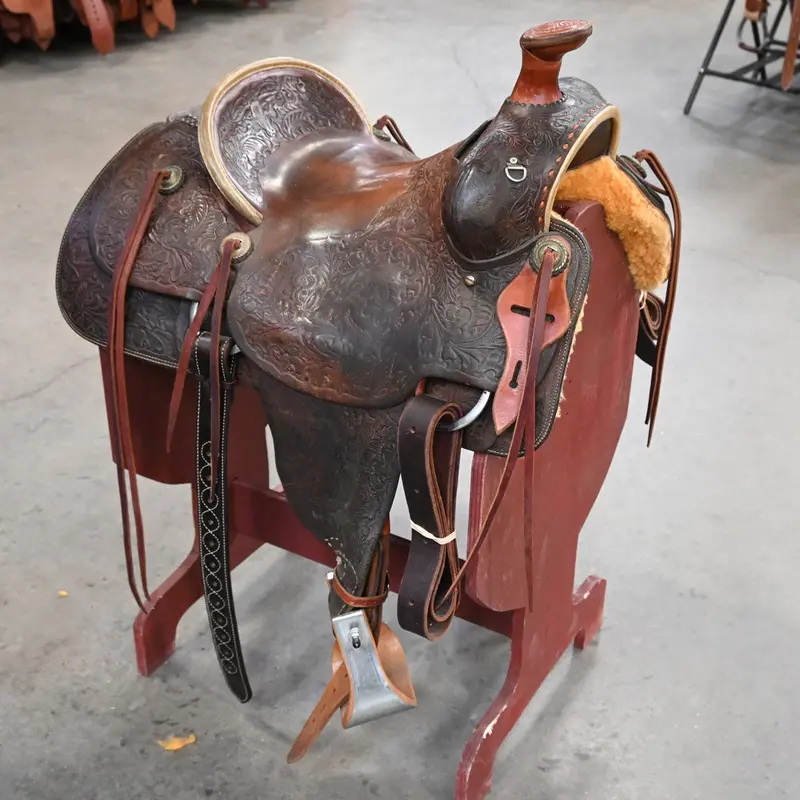 14.5" USED BOB MARRS RANCH SADDLE