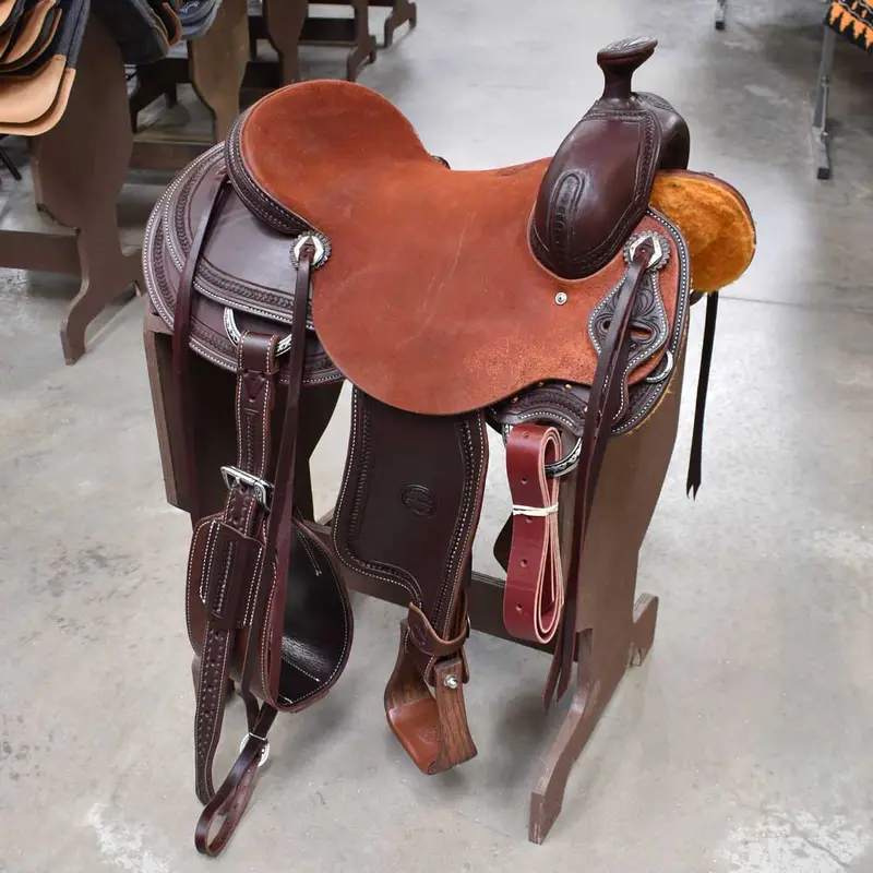 15.5" JEFF SMITH ROPING SADDLE