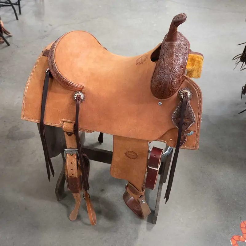 16" JEFF SMITH BUSTER WELCH CUTTING SADDLE