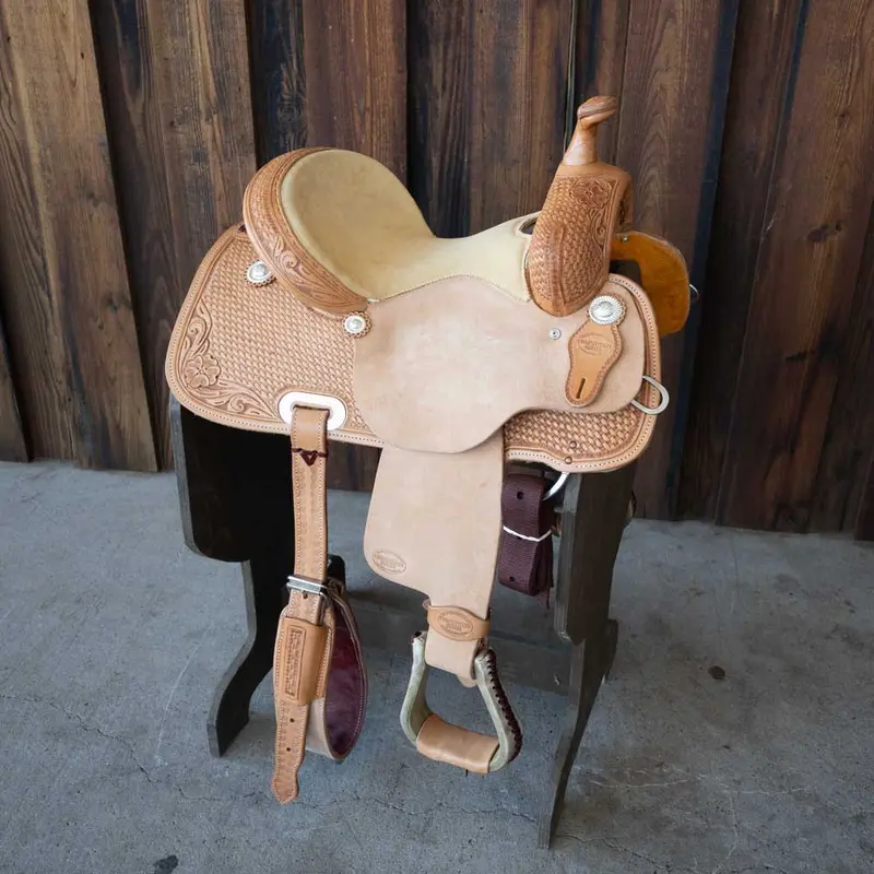 13" TESKEY'S COMPETITION SERIES BARREL SADDLE