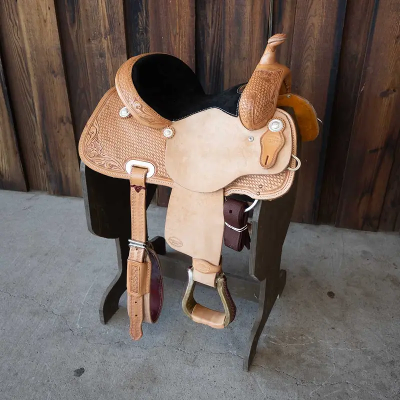 13.5" TESKEY'S COMPETITION SERIES BARREL SADDLE