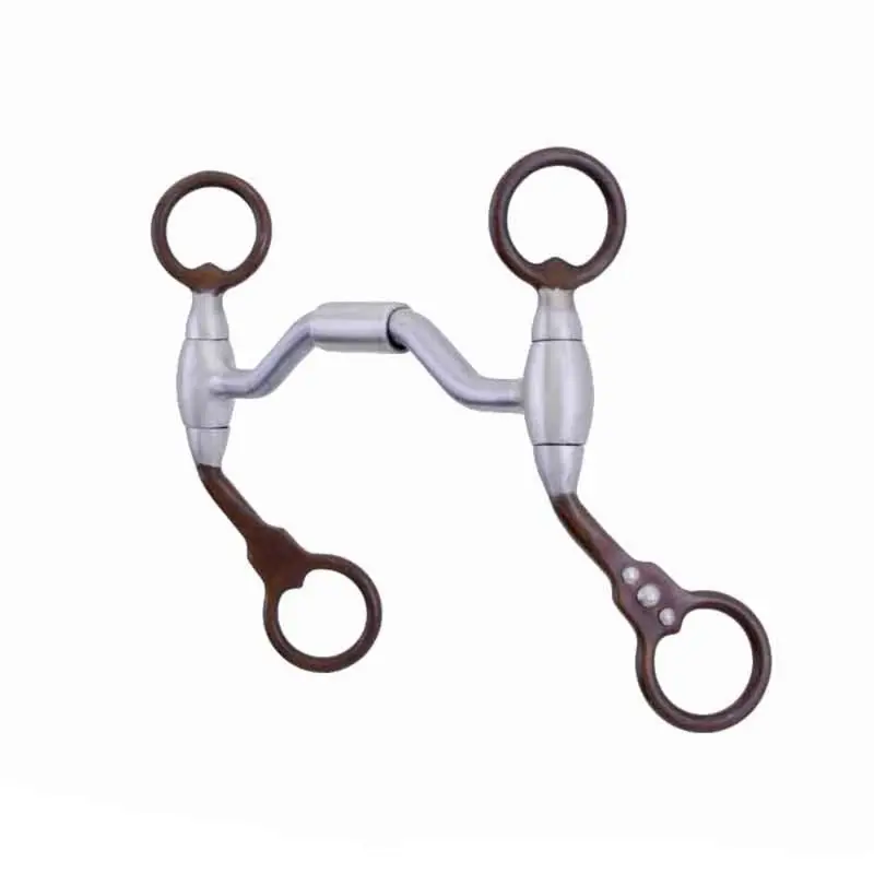 Antique Low Port Hinged Futurity Pony Bit