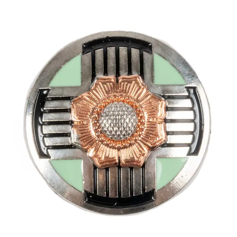 Pecos Flower 1 1/2" Concho