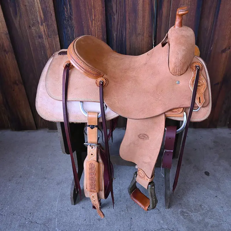 16.5" TESKEY'S PRO CUTTER RANCH CUTTER SADDLE