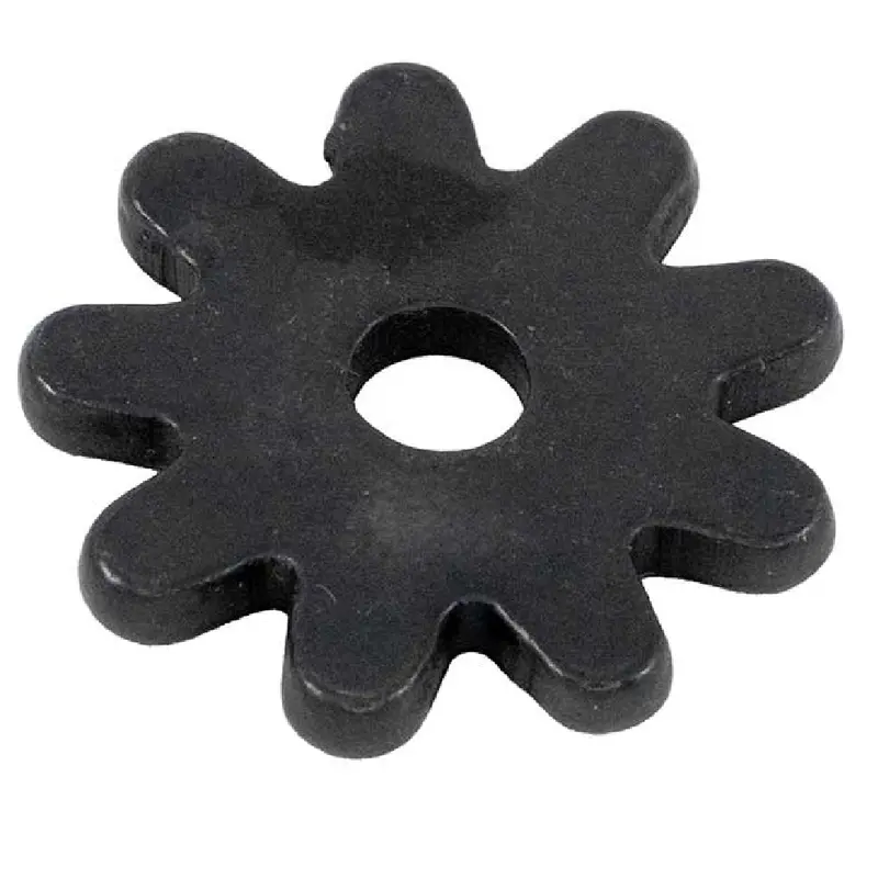 Black Satin 9 Point Rowel