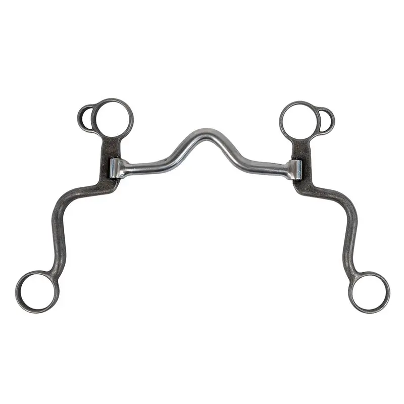 Aged Iron Small Shank Medium Port Bit