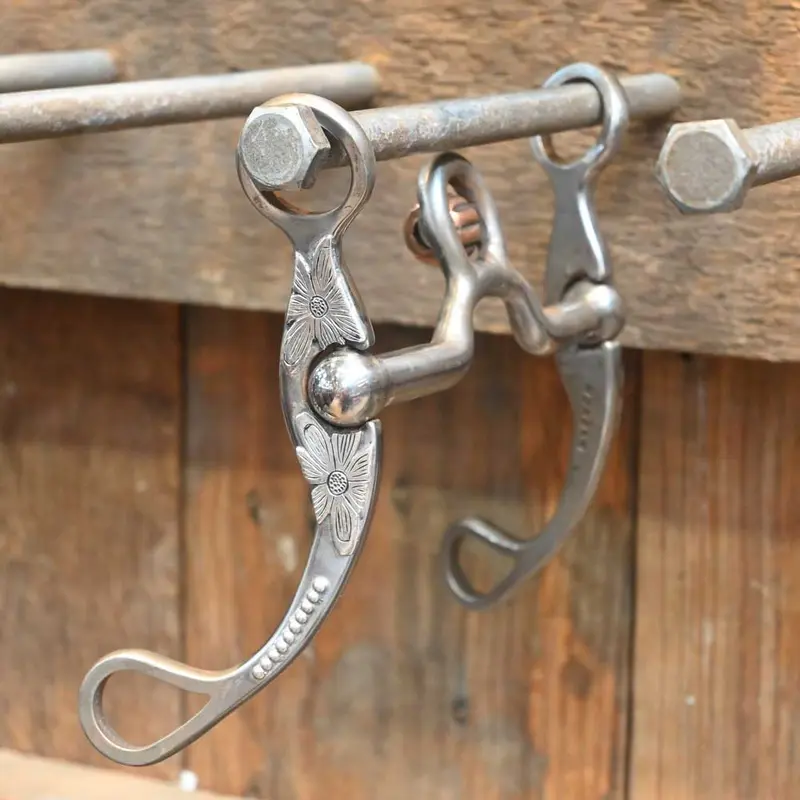 Jesse Morgan Silver Mounted Port w/ Copper Cricket Bit