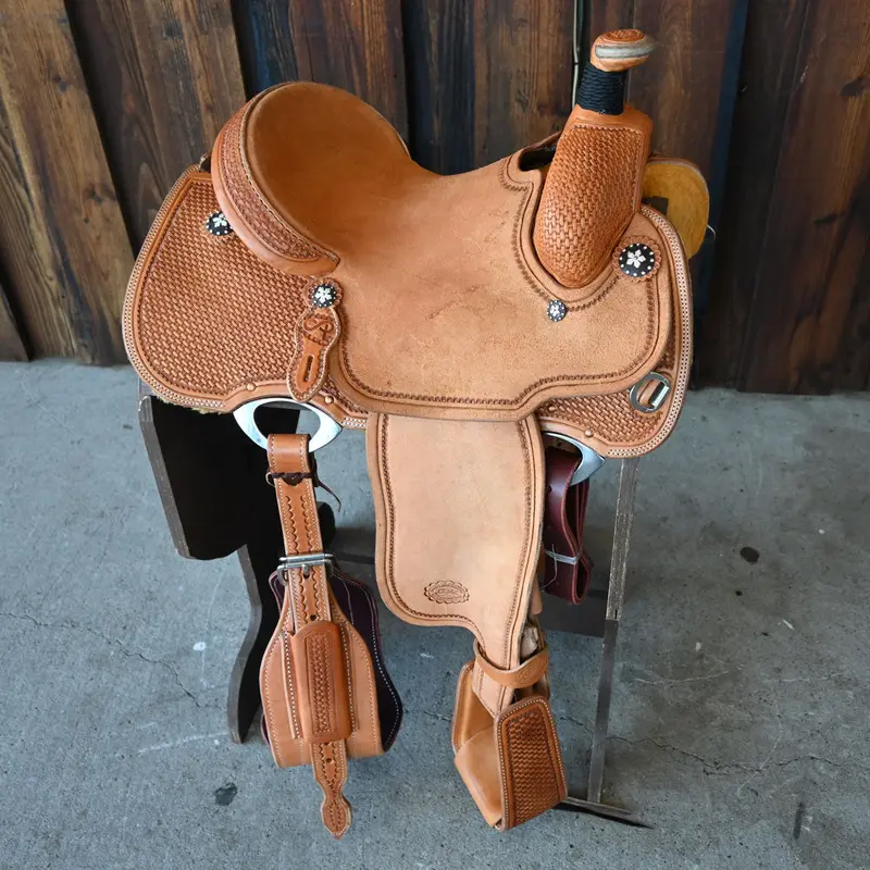 13.5" PATRICK SMITH TEAM ROPING SADDLE