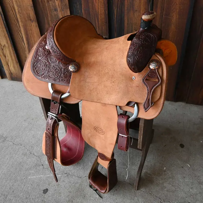 15" TESKEY'S CALF ROPING SADDLE