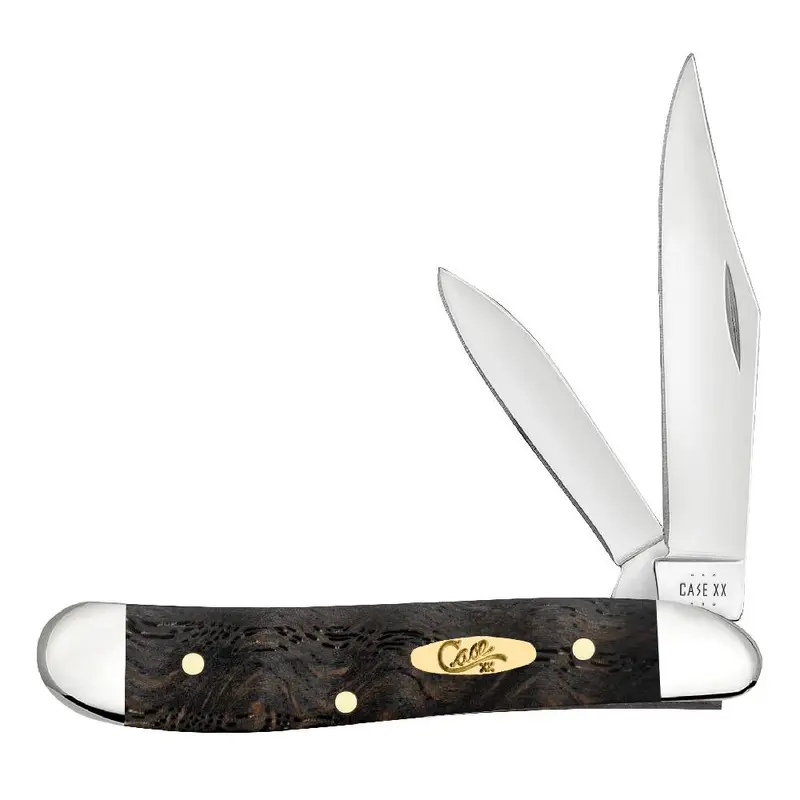 WR CASE Black Curly Oak Peanut