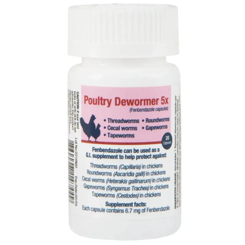 Coastal Agricultural Supply Poultry Dewormer 5x