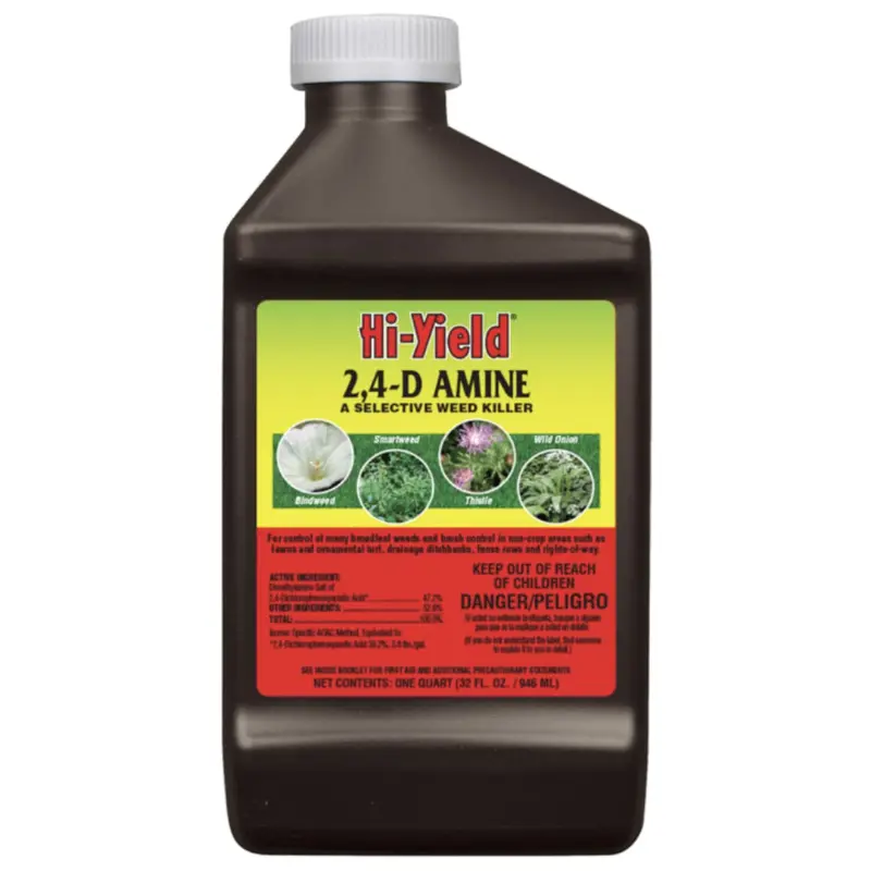 Hi-Yield 2, 4-D Amine A Selective Weed Killer