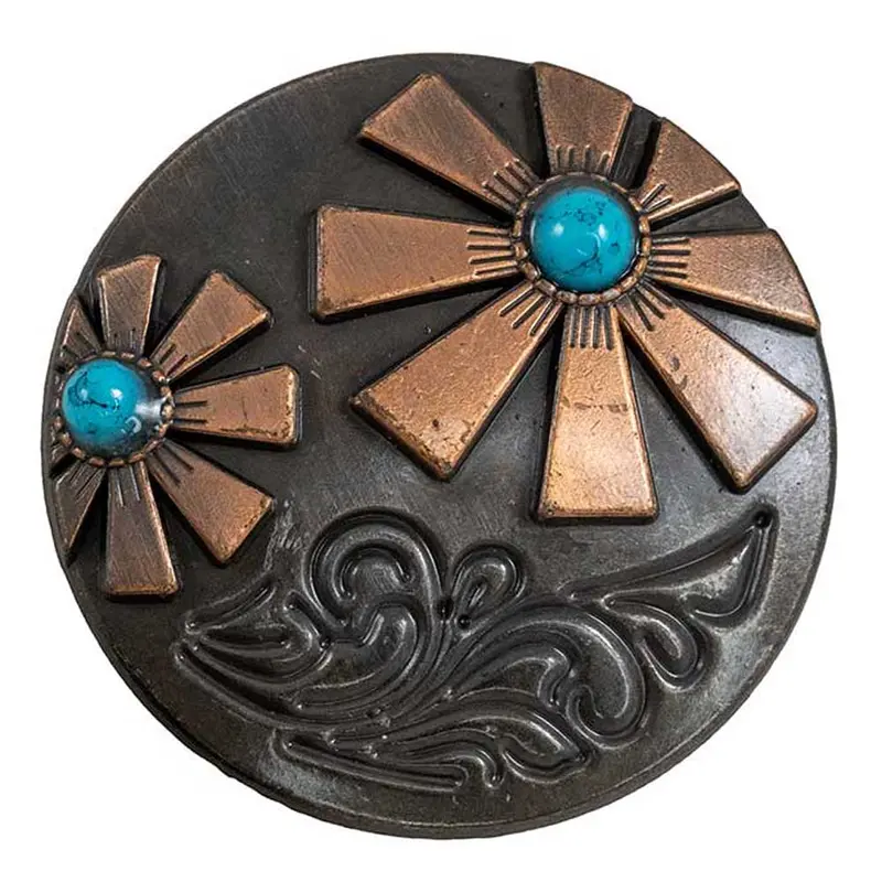 New West Turquoise Concho