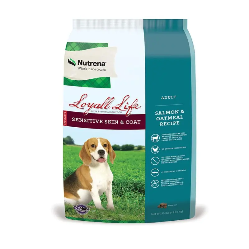 Nutrena Loyall Life Sensitive Skin & Coat Adult Salmon & Oatmeal Dog Food