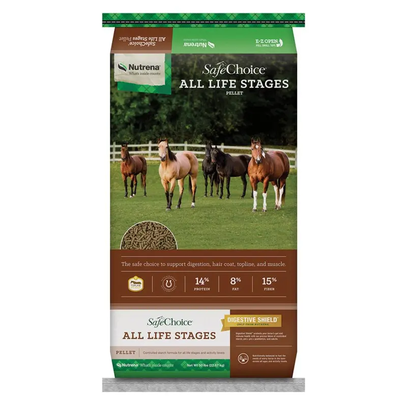 Nutrena SafeChoice All Life Stages Horse Feed