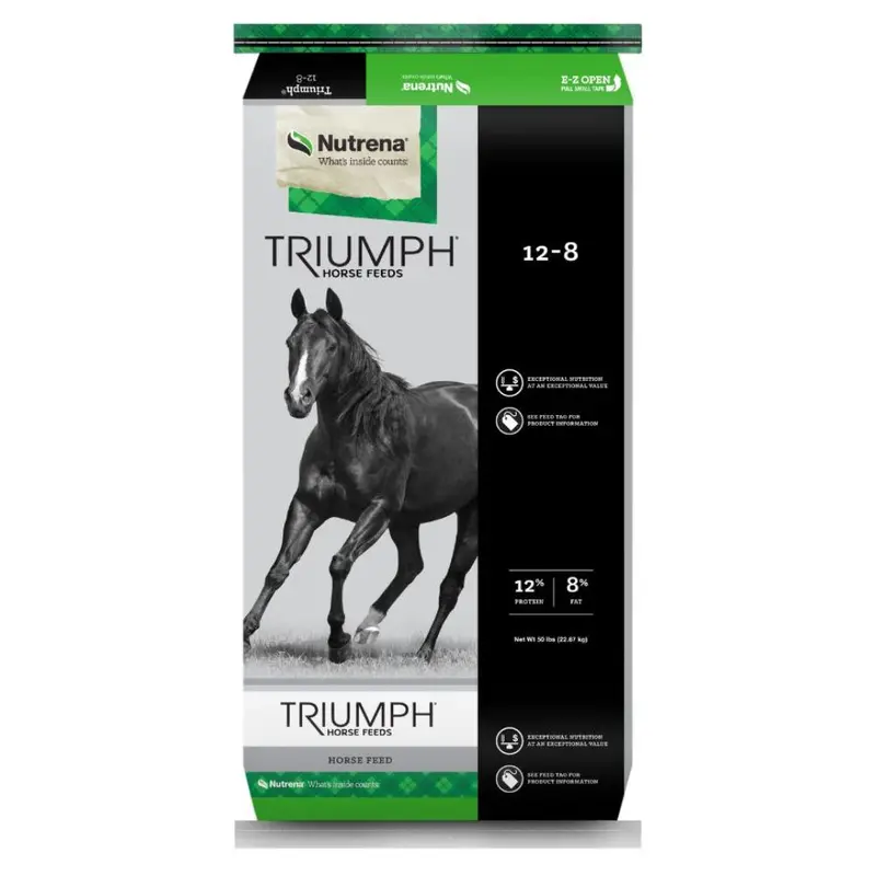 Nutrena Triumph 12-8 Horse Pellet