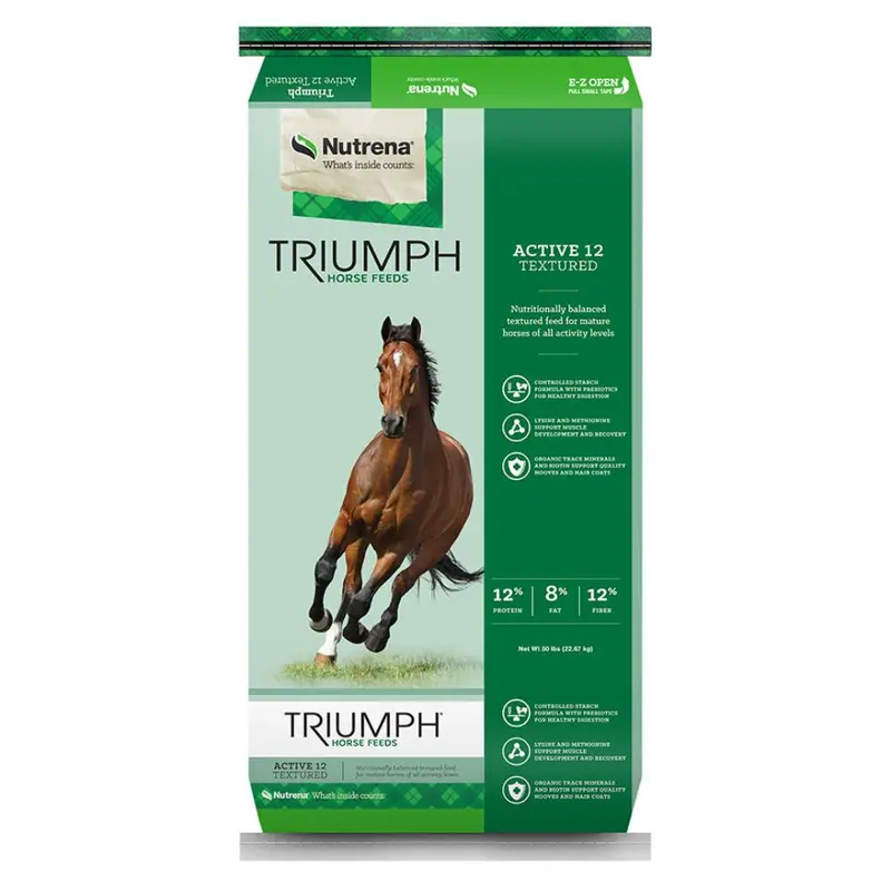 Nutrena Triumph Active 12% Textured Horse Feed