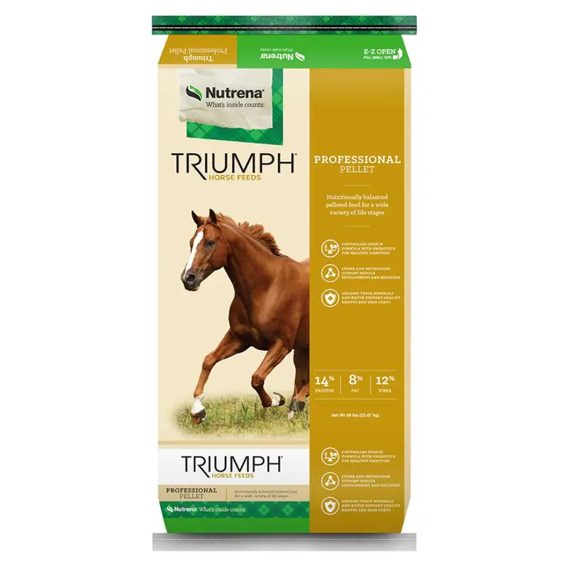 Nutrena Triumph Professional Horse Feed Pellet